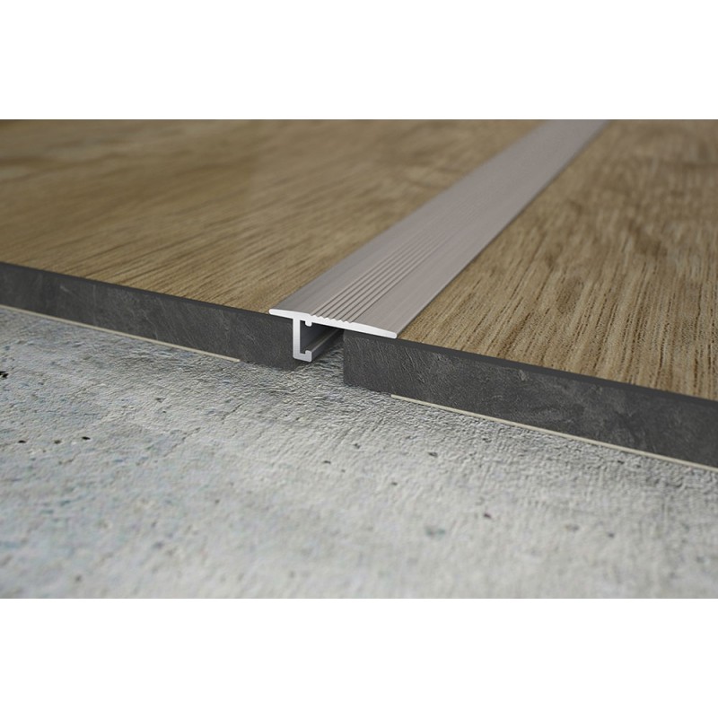 Perfil Transicion autoadhesivo de Aluminio de 270 cm a juego con el suelo -  Todo suelos
