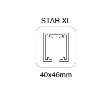 Perfil Superior STAR XL de Saheco