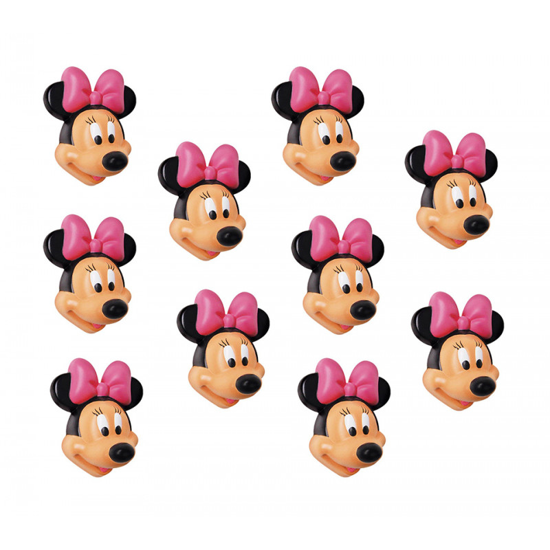 Pack de 10 pomos infantiles Minnie Disney® de Rei